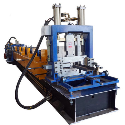 10মি/মিনিট সিজেড পুরলিন রোল ফর্মিং মেশিন পিএলসি কন্ট্রোল 14 কাঁচা