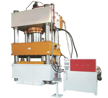 Plc ট্রান্সমিশন প্রযুক্তি হাইড্রোলিক প্রেস 380V তিন মরীচি এবং চার কলাম