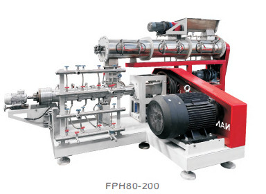 3000 - 4000kg / H ফ্লোটিং ফিশ ফিড এক্সট্রুডার 50Hz পশুর ভেজা পথের জন্য স্থিতিশীল