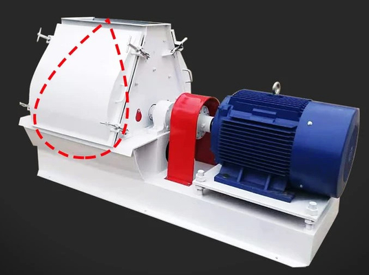 ইন্টিগ্রাল বেস ওয়াটার ড্রপ হ্যামার মিল 100kw উচ্চ কাঠামোগত দৈর্ঘ্য SS304