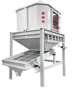 কম অবশিষ্টাংশ কাউন্টারফ্লো কুলার 1.5 / 2.2kw কম শক্তি খরচ SS304