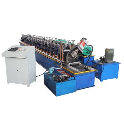10 মি / মিনিট তারের ট্রে রোল বিরচন মেশিন 15.5KW 18 টি পদক্ষেপ