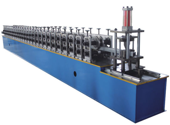 গাইড রেল শাটার ডোর রোল বিরচন মেশিন 15 মি / মিনিট 5.5KW