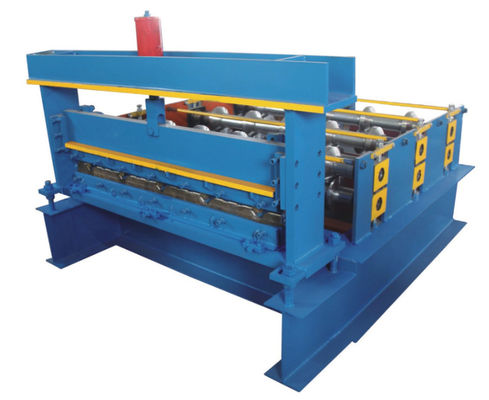 অটো কার্ভড স্টোন লেপা ছাদ টাইল মেশিন ব্লু 220V