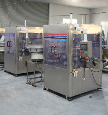 স্ক্রিন প্রিন্টিং পাউচ ফিলিং প্যাকিং মেশিন 4KW 7200bph