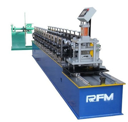 10 টি রোলিং শাটার ডোর স্লেট রোল বিরচন মেশিন 5.5KW