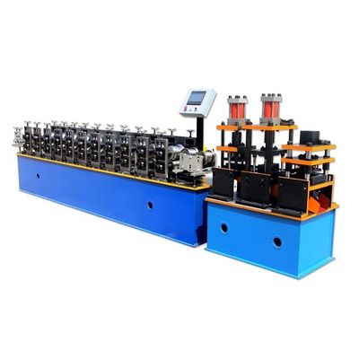 10 টি রোলিং শাটার ডোর স্লেট রোল বিরচন মেশিন 5.5KW
