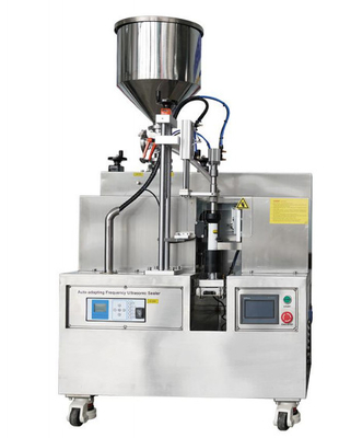 280ml টিউব ফিলিং সিলিং মেশিন 20pcs/মিনিট 1.6kw ব্যাচ নম্বরিং
